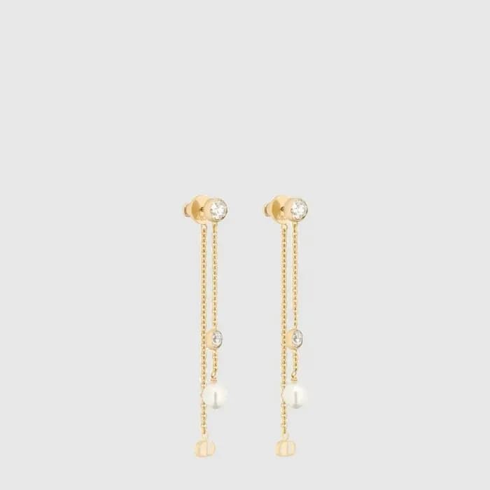 디올 여성 쁘띠 CD 트레져 이어링 - Dior Womens Petit CD Treasure Earring - acc9623x 이미지 1/3
