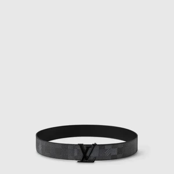 루이비통 남성 이니셜 다모플라주 리버서블 벨트 - Louis vuitton Mens Ini… 이미지 1/6