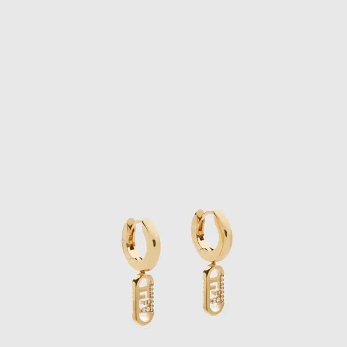 펜디 여성 오 락 이어링 - Fendi Womens O Lock Earring - acc10128x 이미지 1/3
