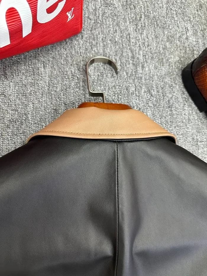 루이비통 남성 가죽 자켓 - Louis vuitton Mens Leather Jacket - lvc16969x 이미지 23/26