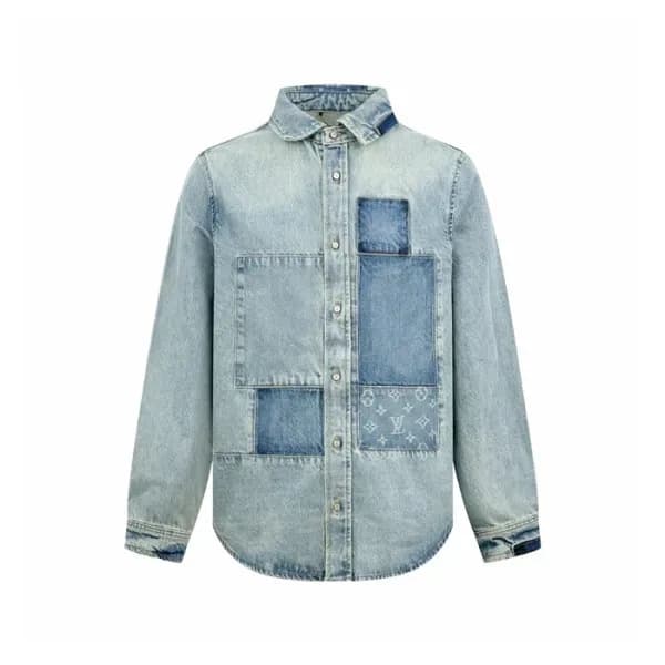 루이비통 남성 클래식 셔츠 - Louis vuitton Mens Classic Shirts - lvc16563x