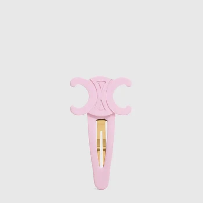셀린느 여성 라지 트리옹프 스냅 헤어 클립 - Celine Womens Large Triomphe Snap Hair Clip - acc10639x 이미지 1/4