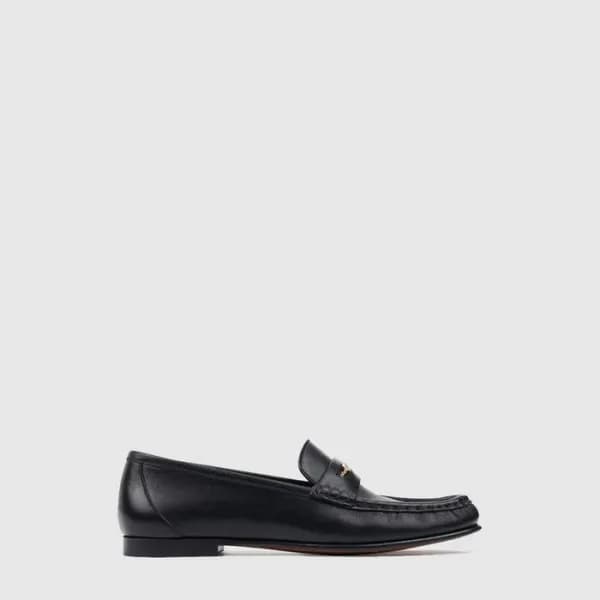 끌로에 여성 라운드 토 가죽 로퍼 - Chloe Womens Round Toe Leathe… 이미지 1/3