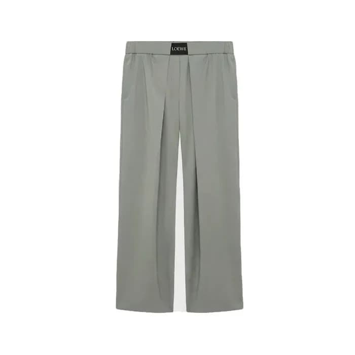로에베 여성 로에베 플리츠 캐주얼 팬츠 - Loewe Womens Pleated Casual Pants - loc16268x