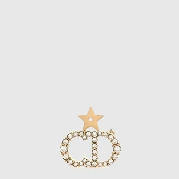 디올 여성 크리스탈 펄 CD 브로치 - Dior Womens Crystal Pearl CD Brooch - acc9852x 이미지 2/3