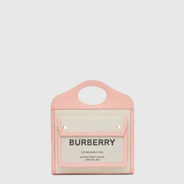 버버리 여성 미니 트라이톤 포켓 백 - Burberry Womens Mini Triton … 이미지 1/4