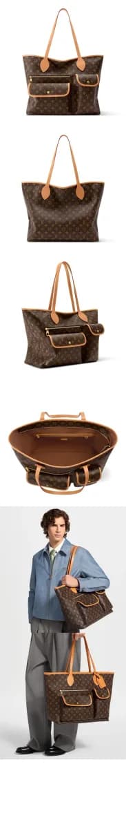 루이비통 여성 네버에버풀 카고 M2A617 - Louis vuitton Womens NeverEverfull Cargo - lvb17128x 이미지 3/4