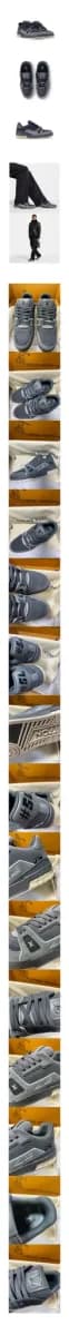 루이비통 남성 LV 트레이너 아웃도어 스니커즈 - Louis vuitton Mens LV Trainer Outdoor Sneaker - lvs14700x 이미지 3/3