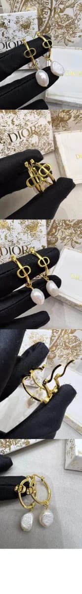 디올 여성 쁘띠 CD 이어링 - Dior Womens Petit CD Earring - acc9573x 이미지 3/3