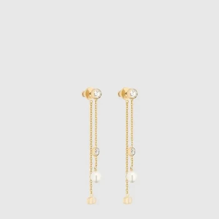 디올 여성 쁘띠 CD 트레져 이어링 - Dior Womens Petit CD Treasure Earring - acc9623x 이미지 2/3