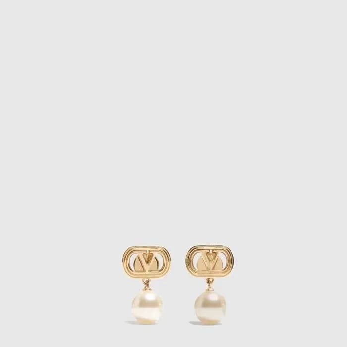 발렌티노 여성 펄 메탈 이어링 - Valentino Womens Pearl Metal Earring - acc10381x 이미지 2/3