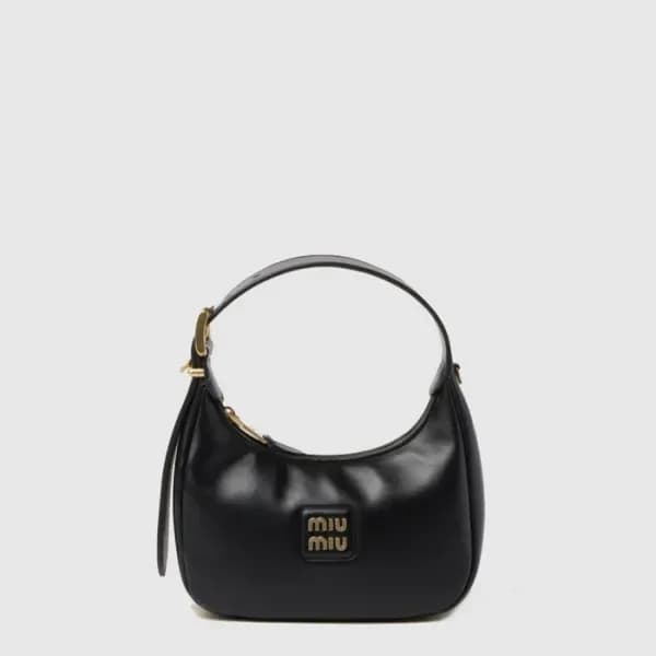 미우미우 여성 가죽 호보백 - Miumiu Womens Leather Hobo Bag - … 이미지 1/3