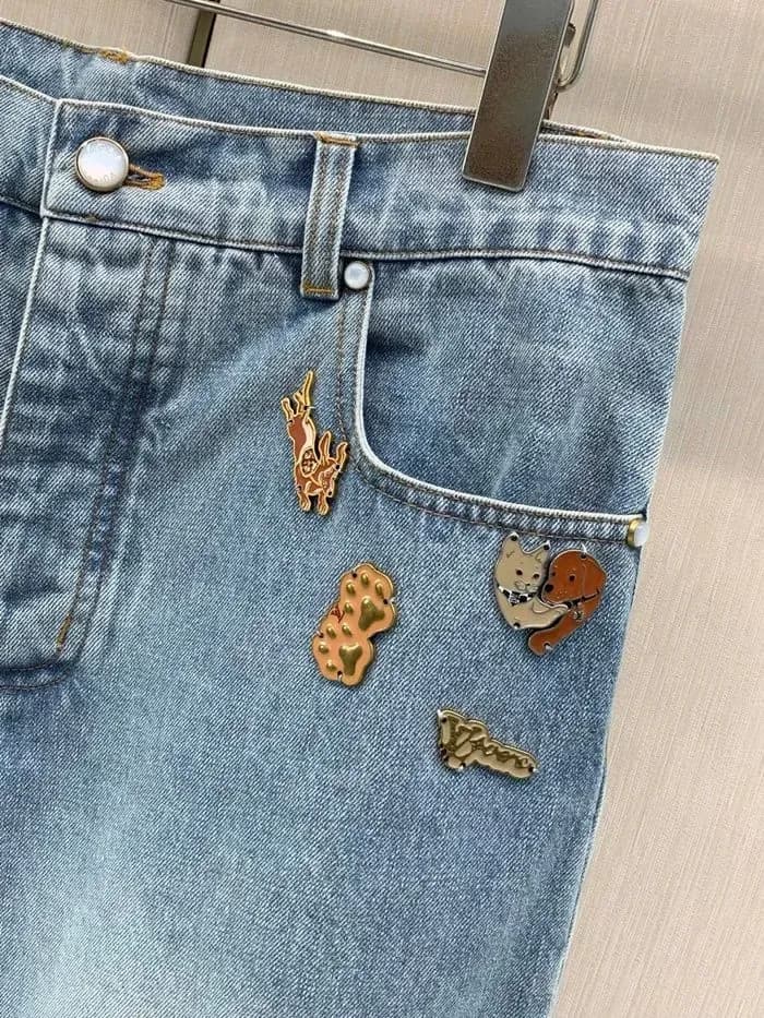 루이비통 남성 트렌디 청바지 - Louis vuitton Mens Trendy Jeans - lvc17463x 이미지 6/11