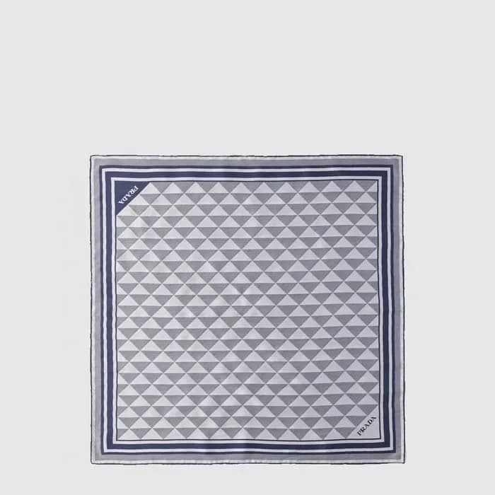 프라다 여성 스퀘어 스카프 - Prada Womens Square Scarf - acc10285x 이미지 1/4