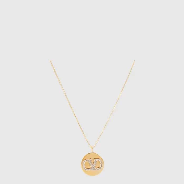 발렌티노 여성 브이로고 네크리스 - Valentino Womens V-logo Necklace - acc10430x 이미지 1/3