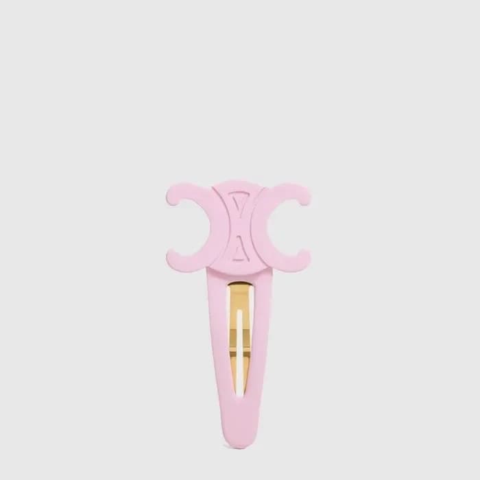 셀린느 여성 라지 트리옹프 스냅 헤어 클립 - Celine Womens Large Triomphe Snap Hair Clip - acc10639x 이미지 2/4