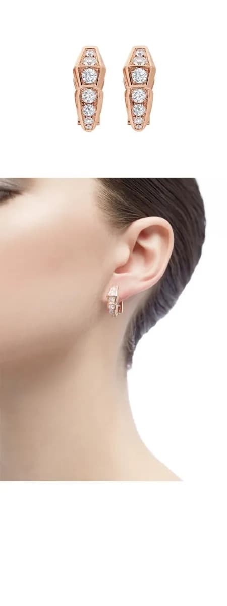 불가리 여성 세르펜티 바이퍼 이어링 - Bvlgari Womens Serpenti Viper Earring - acc9058x 이미지 3/4