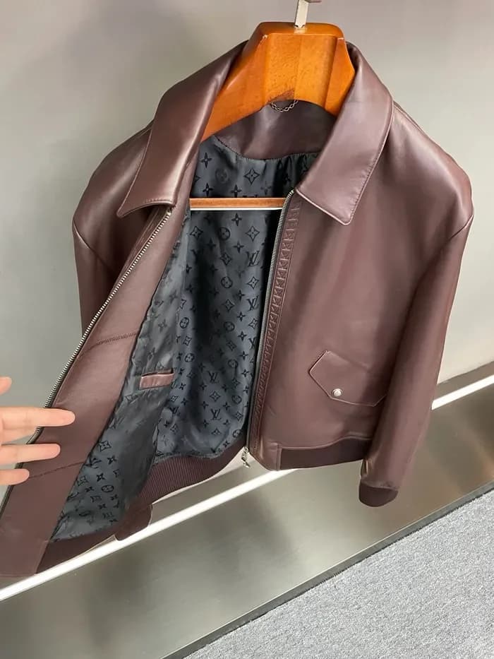 루이비통 남성 가죽 블루종 - Louis vuitton Mens Leather Blouson - lvc16730x 이미지 6/20