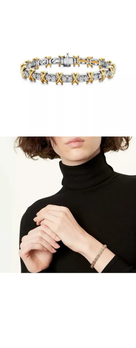 티파니 여성 슐럼버제 서티식스 스톤 팔찌 - Tiffany & Co Womens Schlumberger Thirty-Six Stone Bracelet - acc9020x 이미지 3/3
