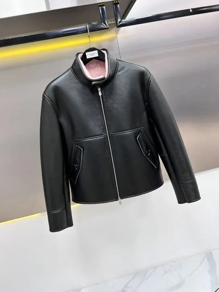 에르메스 남성 가죽 자켓 - Hermes Mens Leather Jacket - hec17724x 이미지 9/12