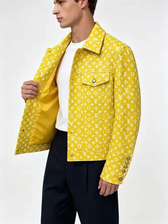 루이비통 남성 가죽 블루종 - Louis vuitton Mens Leather Blouson - lvc16732x 이미지 4/22