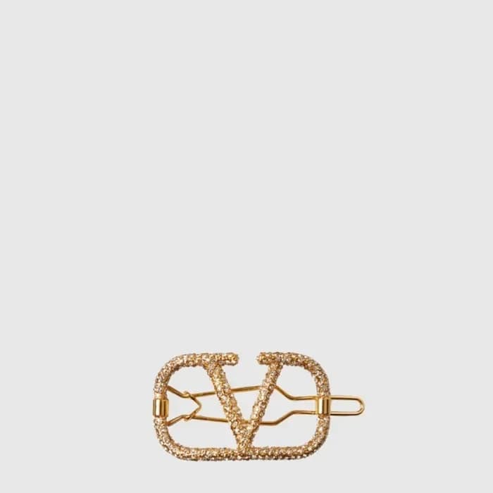 발렌티노 여성 크리스탈 헤어 클립 - Valentino Womens Crystal Hair Clip - acc10408x 이미지 1/3