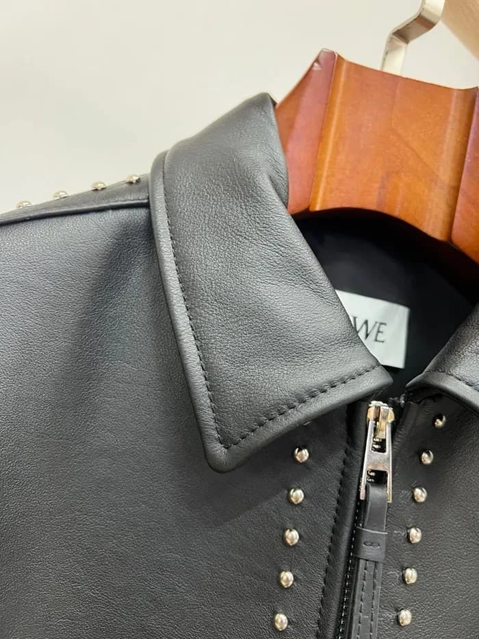 로에베 남성 가죽 자켓 - Loewe Mens Leather Jacket - loc17022x 이미지 9/17