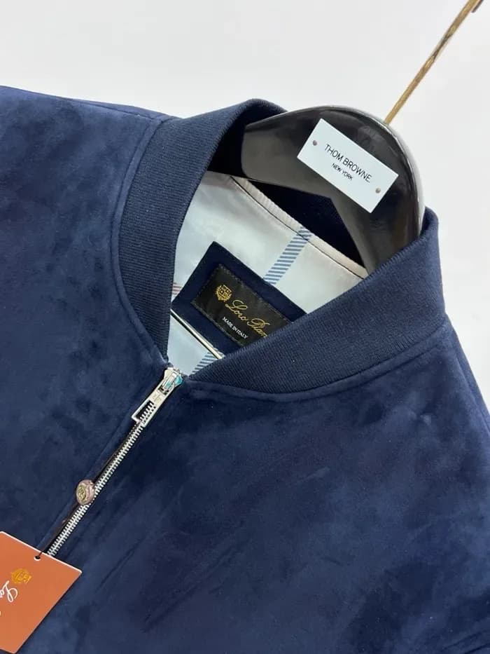 로로피아나 남성 가죽 봄버 자켓 - Loro Piana Mens Leather Jacket - lpc17082x 이미지 8/12