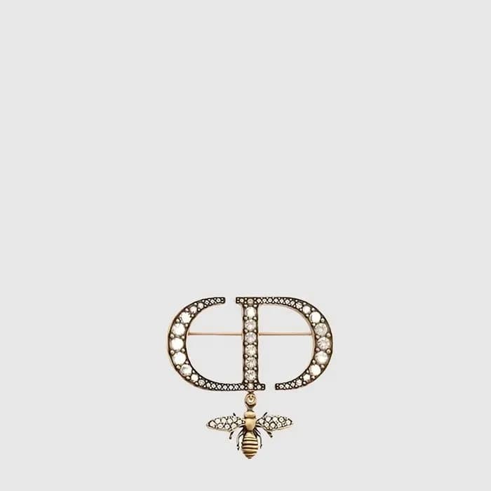 디올 여성 골드 브로치 - Dior Womens Gold Brooch - acc9837x 이미지 2/3