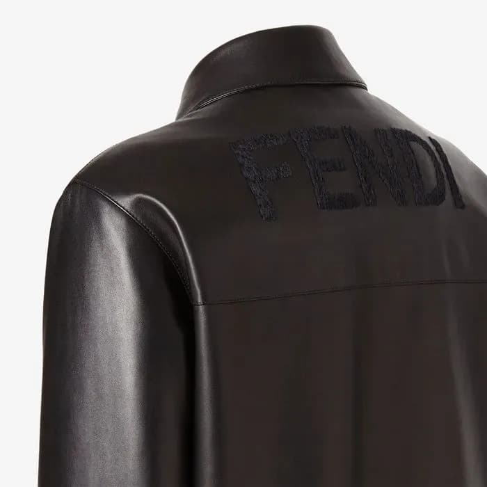 펜디 남성 가죽 자켓 - Fendi Mens Leather Jacket - fec16894x 이미지 4/14