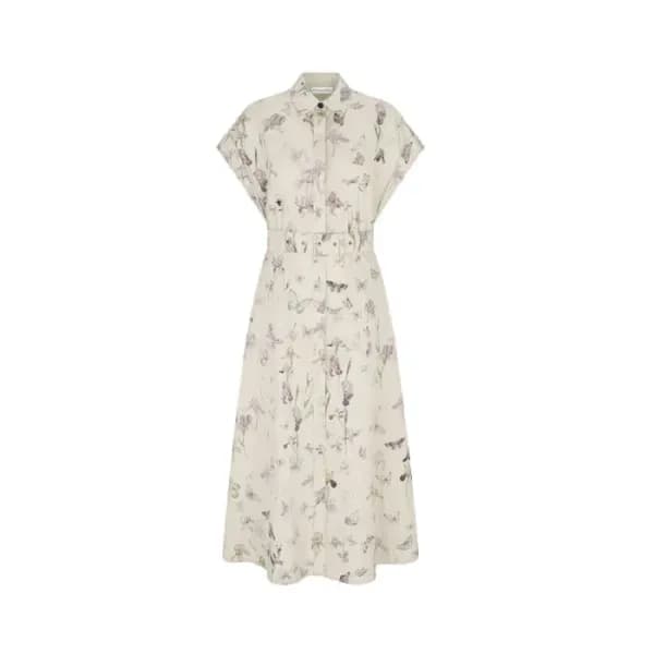 디올 여성 톤온톤 벨트 미디 셔츠 드레스 - Dior Womens Tone-on-tone … 이미지 1/15