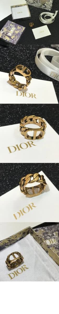 디올 여성 쁘띠 CD 스터드 반지 - Dior Womens Petit CD Stud Ring - acc9336x 이미지 3/3