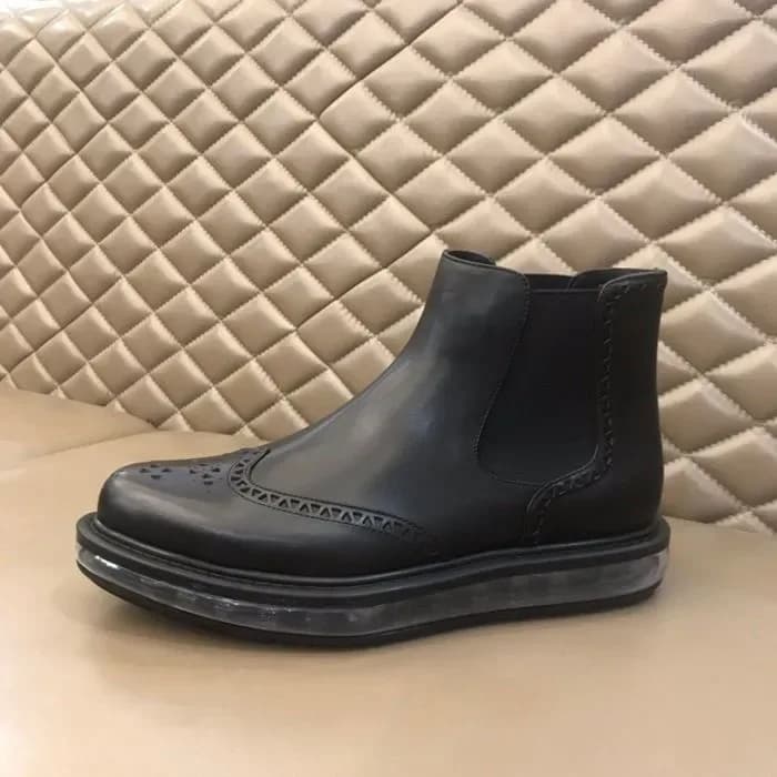 Prada 2019 Mens Leather Boots 이미지 6/10