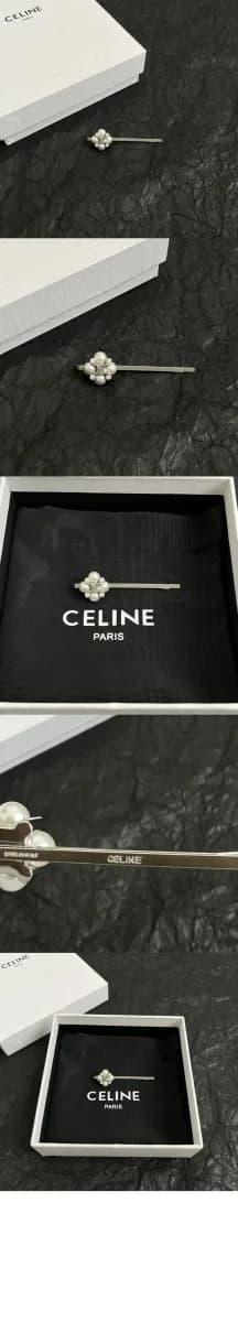 셀린느 여성 헤어 슬라이드 - Celine Womens Hair Slide - acc10496x 이미지 3/4