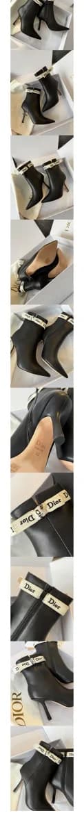 디올 여성 자디올 힐 앵클 부츠 - Dior Womens JAdior Heeled Ankle Boots - dis14753x 이미지 4/4