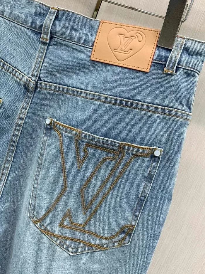 루이비통 남성 트렌디 청바지 - Louis vuitton Mens Trendy Jeans - lvc17463x 이미지 10/11