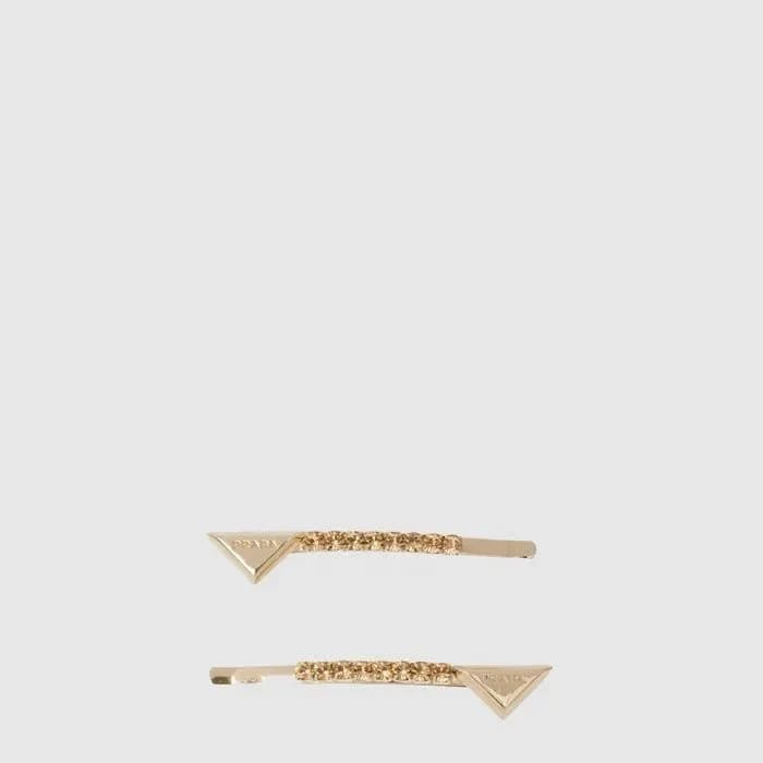 프라다 여성 브라스 헤어 클립 - Prada Womens Brass Hair Clip - acc10276x 이미지 2/3