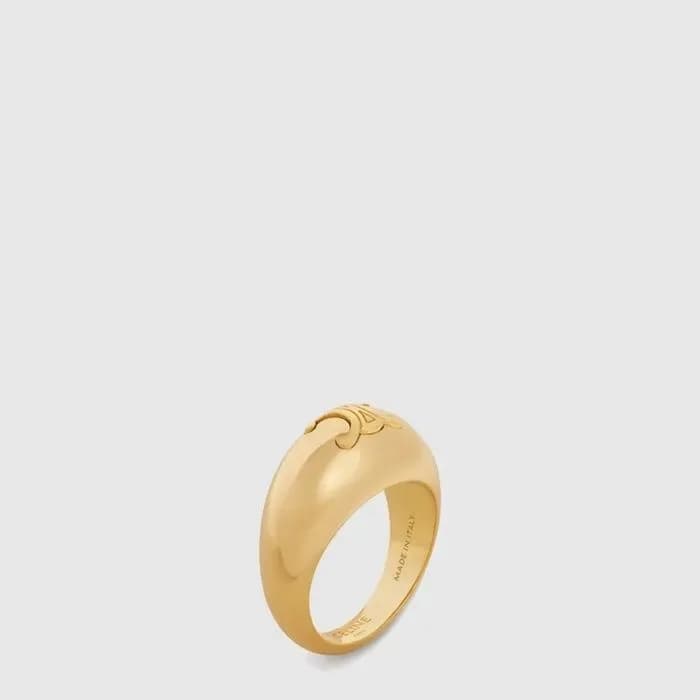 셀린느 여성 트리옹프 솔리테어 링 - Celine Womens Triomphe Solitaire Ring - acc10589x 이미지 2/3