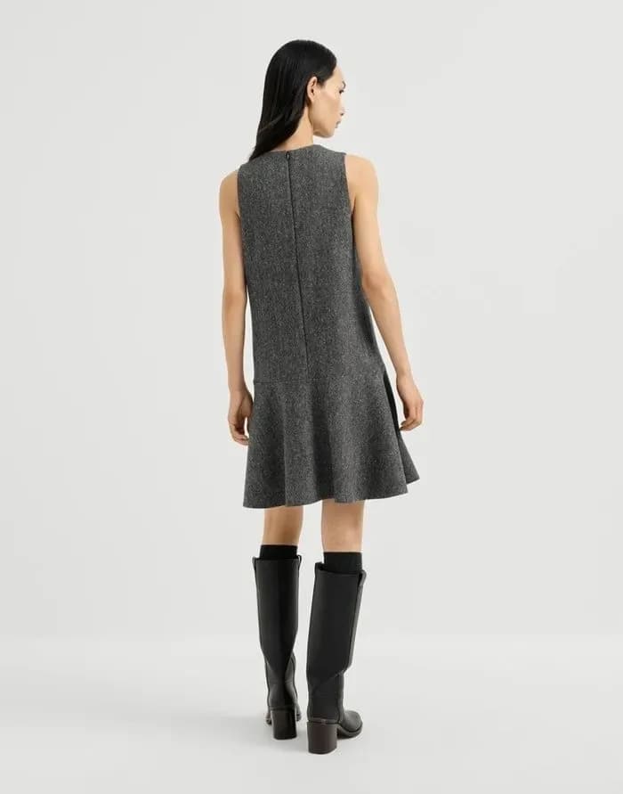 브루넬로쿠치넬리 여성 미디 드레스 - Brunello Cucinelli Womens Midi Dress - brc17469x 이미지 5/17