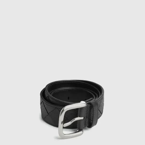 보테가 베네타 남성 인트레치아토 토뤼옹 벨트 - Bottega veneta Mens Int… 이미지 1/8