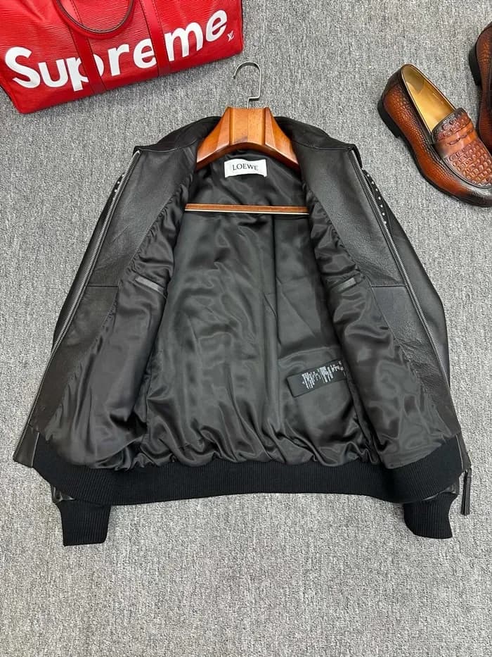 로에베 남성 가죽 자켓 - Loewe Mens Leather Jacket - loc17022x 이미지 15/17