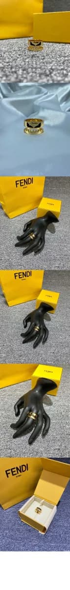 펜디 남/녀 몬스터 링 - Fendi Unisex Monster Ring - acc10105x 이미지 3/3