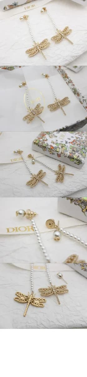 디올 여성 골드 이어링 - Dior Womens Gold Earring - acc9705x 이미지 3/3