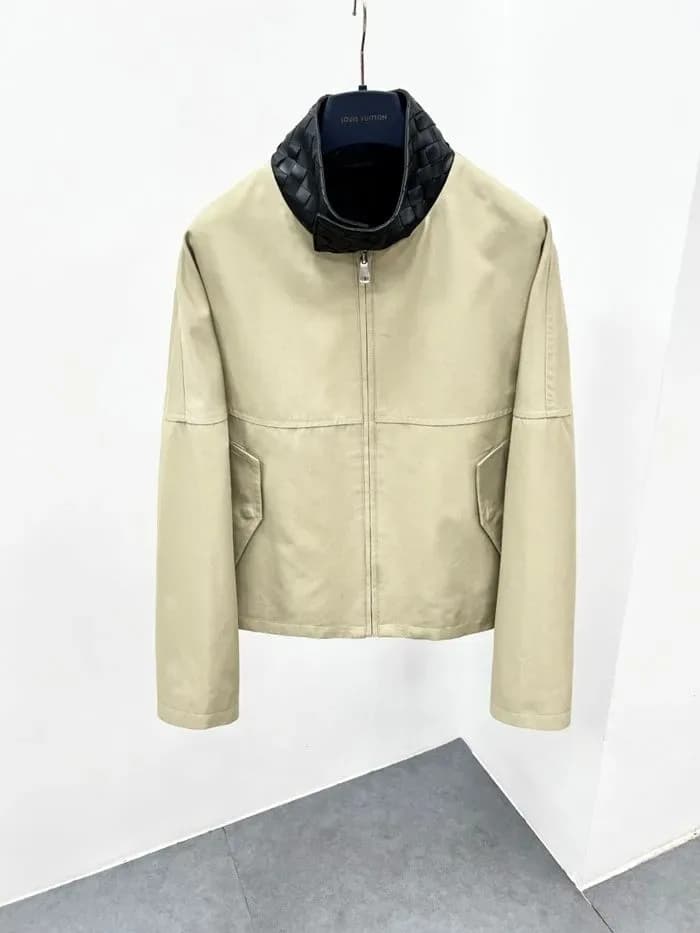 보테가 베네타 남성 가죽 재킷 - Bottega veneta Mens Leather Jacket - bvc17397x 이미지 3/11
