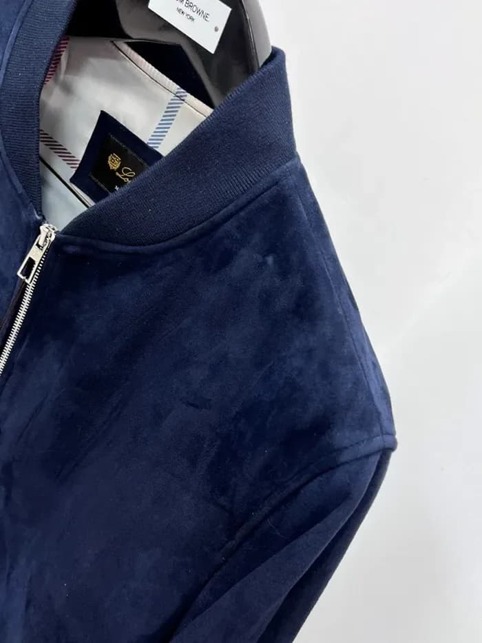 로로피아나 남성 가죽 봄버 자켓 - Loro Piana Mens Leather Jacket - lpc17082x 이미지 9/12