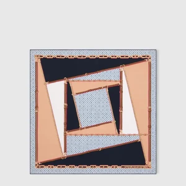 루이비통 여성 자르댕 데 플란테스 스퀘어 스카프 - Louis vuitton Womens … 이미지 1/5