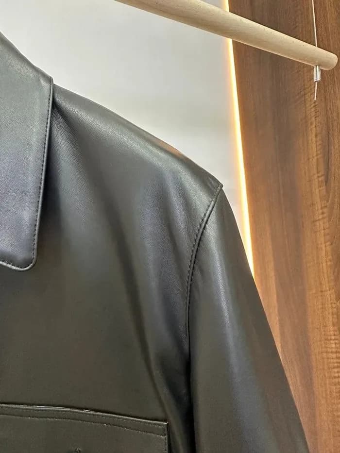 브루넬로쿠치넬리 남성 가죽 자켓 - Brunello Cucinelli Mens Leather Jacket - brc17128x 이미지 16/28
