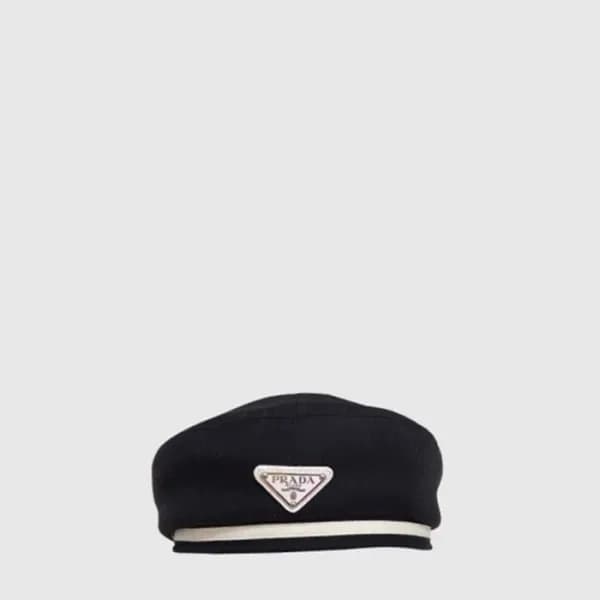 프라다 남/녀 캐쥬얼 베레모 - Prada Unisex Casual Beret - acc7… 이미지 1/5