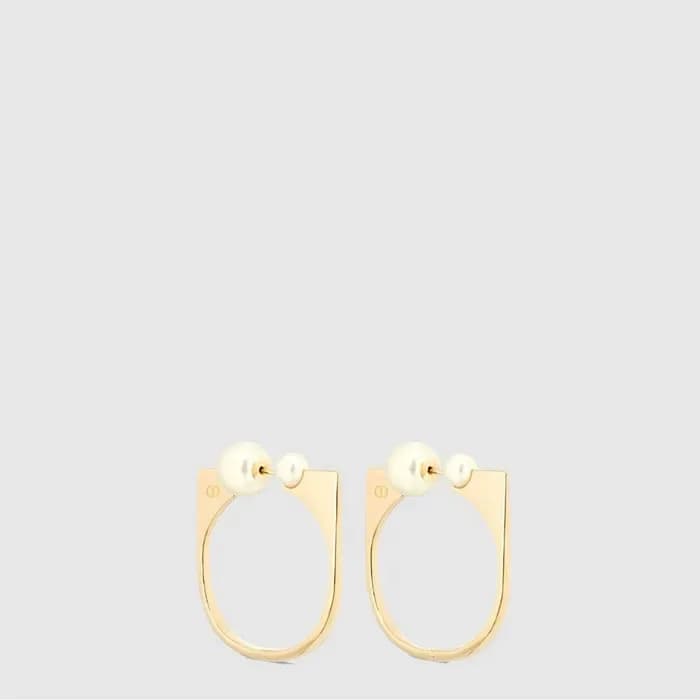 디올 여성 골드 이어링 - Dior Womens Gold Earring - acc9571x 이미지 1/3