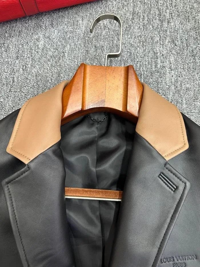 루이비통 남성 가죽 자켓 - Louis vuitton Mens Leather Jacket - lvc16969x 이미지 18/26